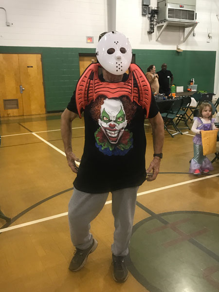scary Halloween dude - the joker